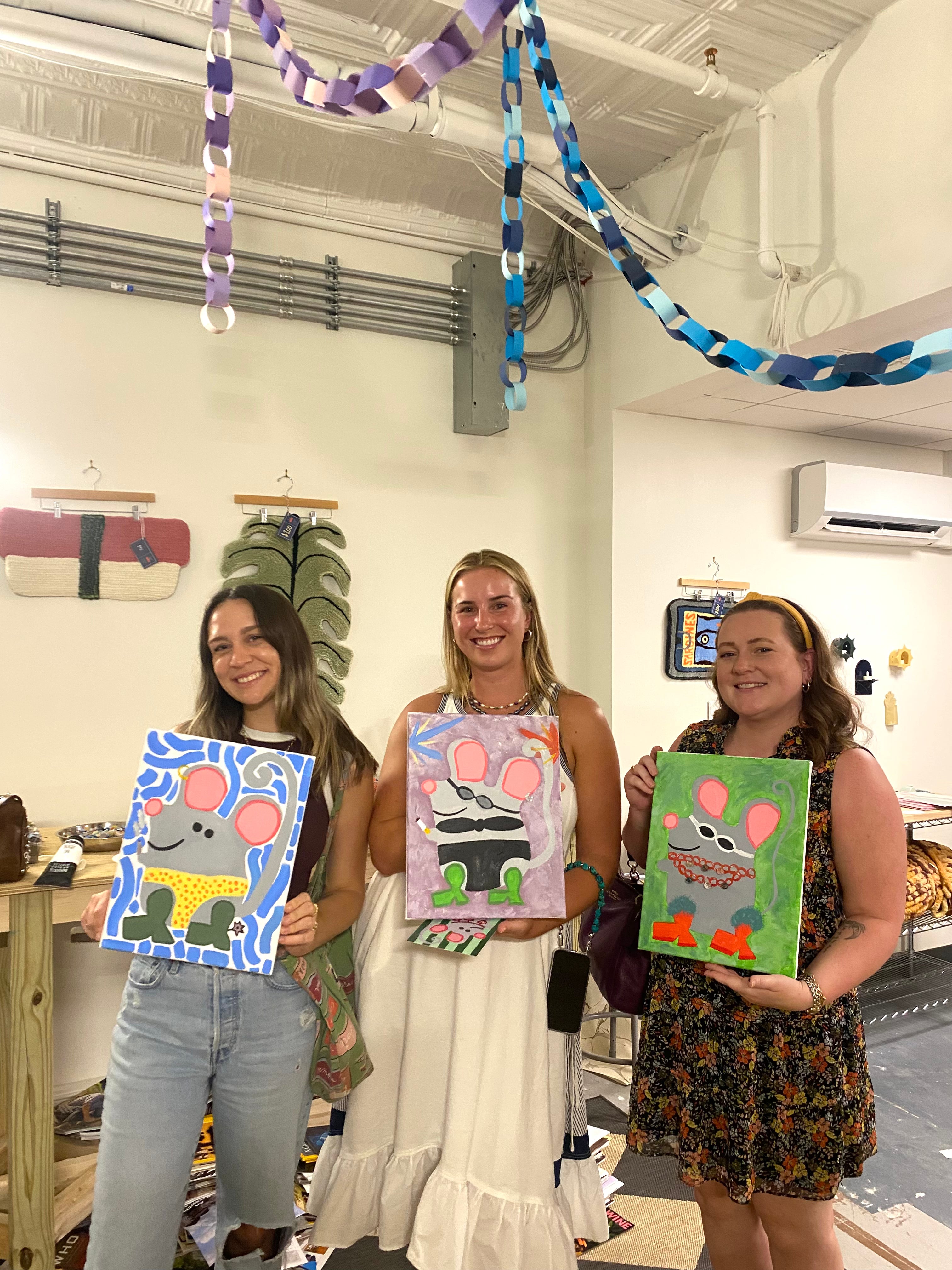 Julspaints Rat Workshop June 27th and 28th 5-7pm