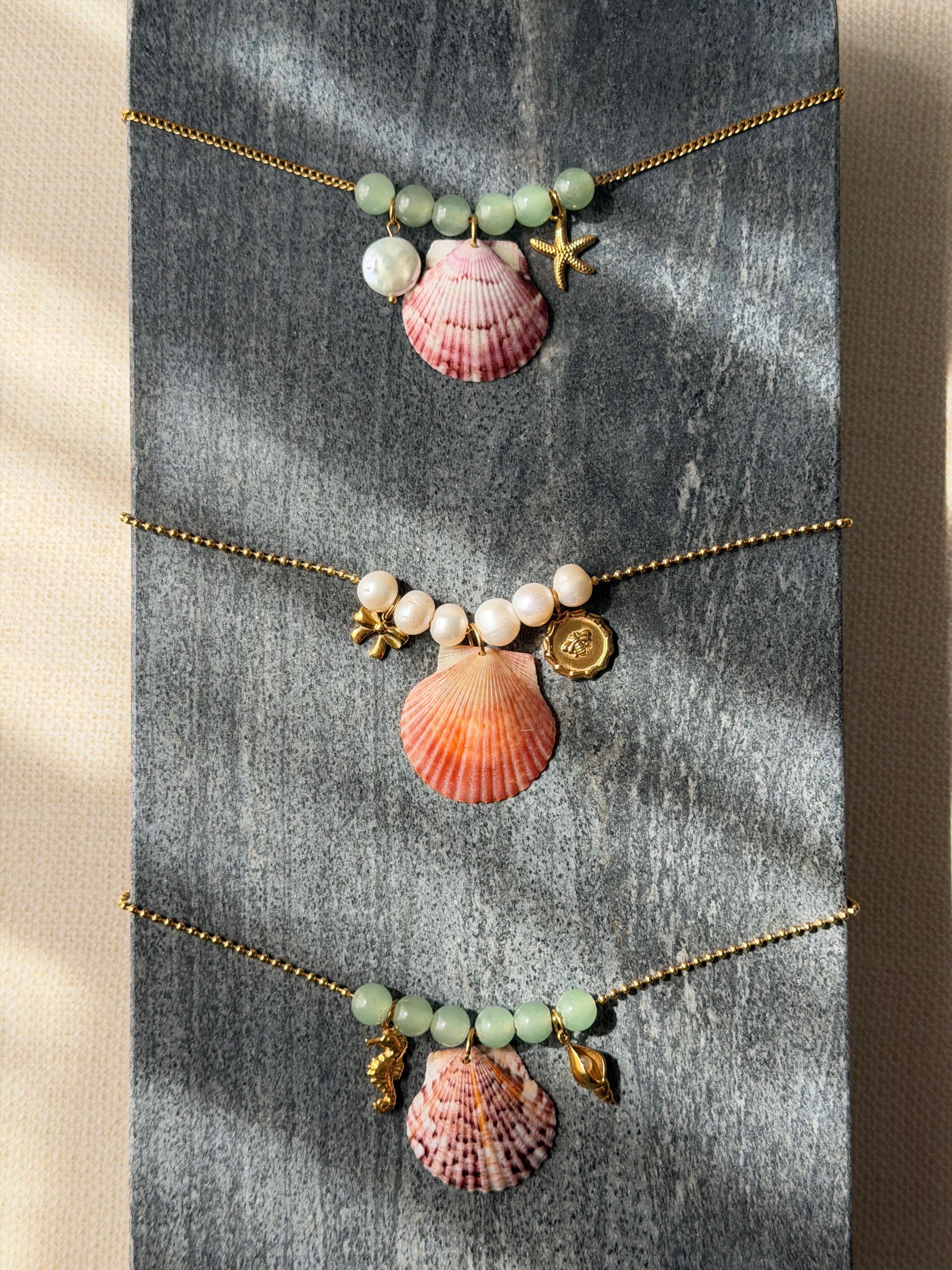 Coastal Necklace workshop Love, Maude June 6th, June 12th