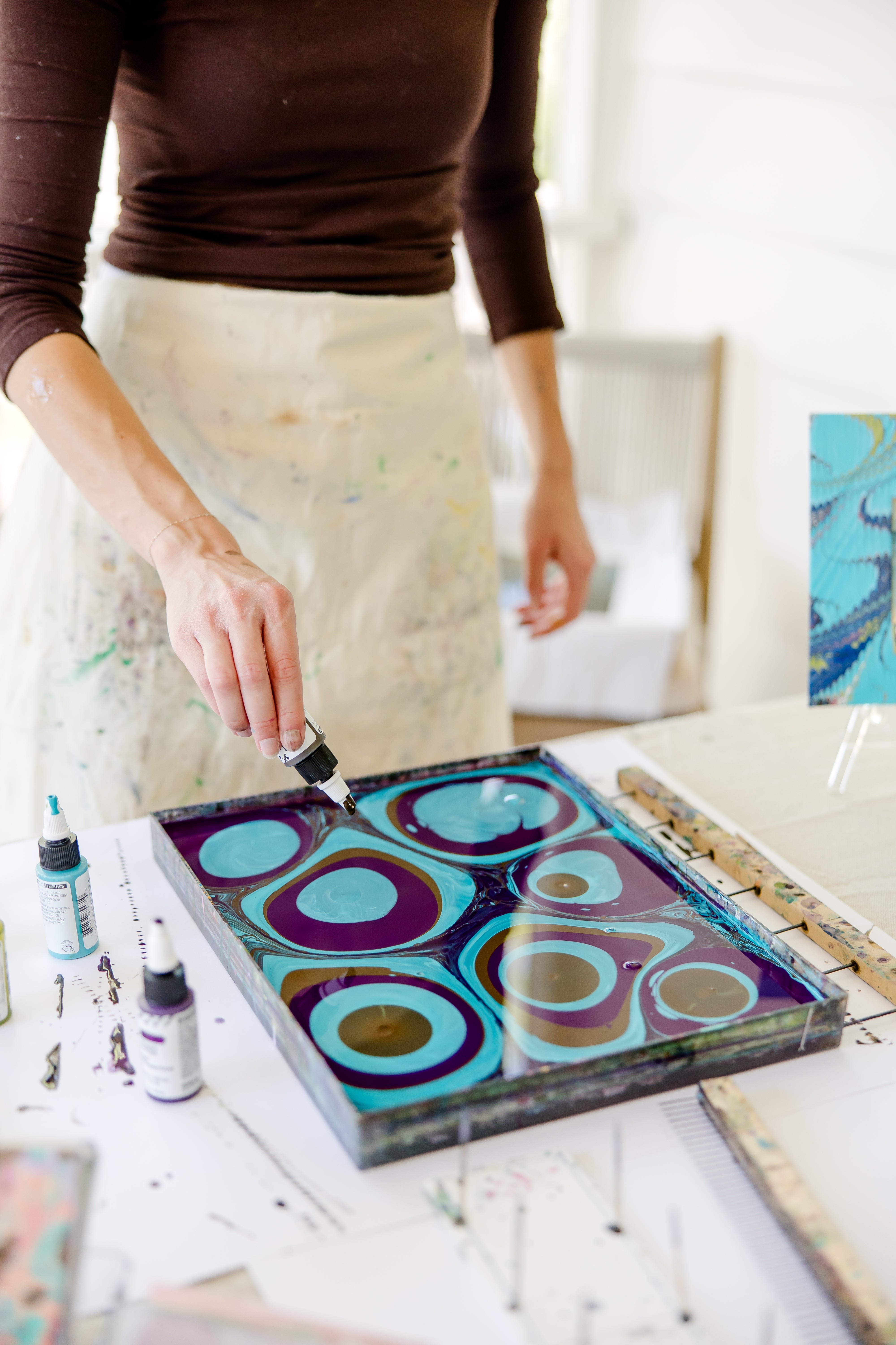 The Art of Ebru: A Marbling Workshop