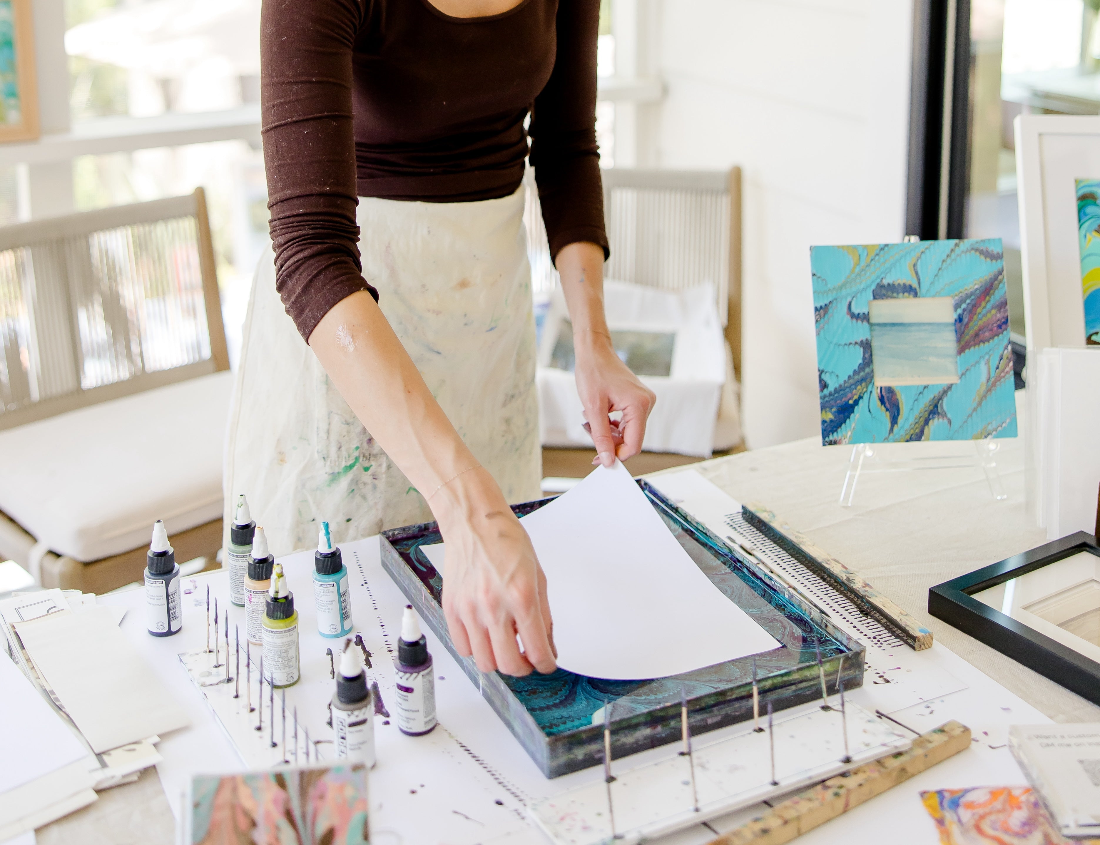The Art of Ebru: A Marbling Workshop