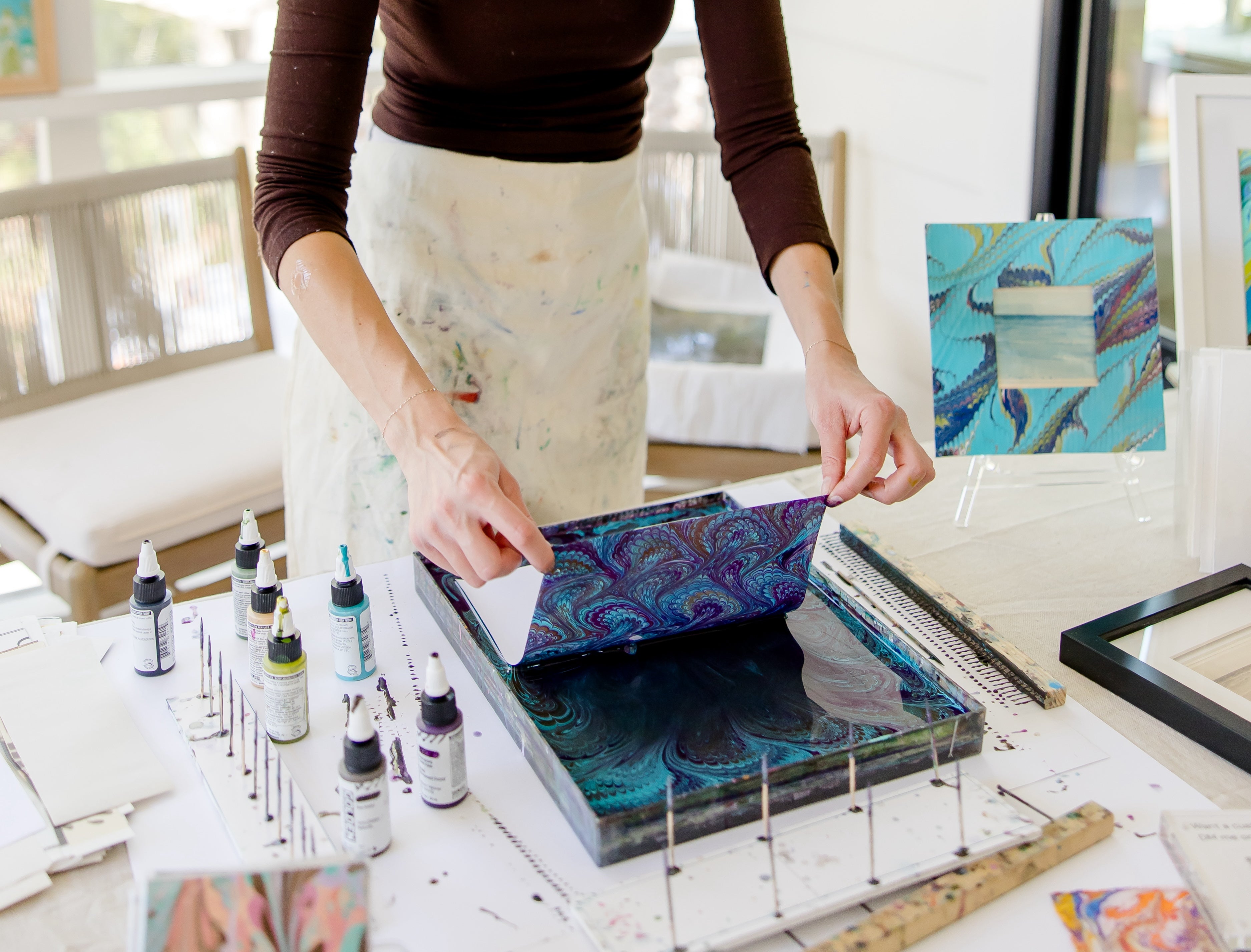 The Art of Ebru: A Marbling Workshop