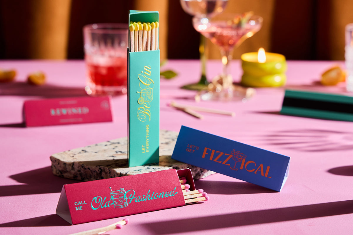 Let Everything Begin Triangle Matchbox