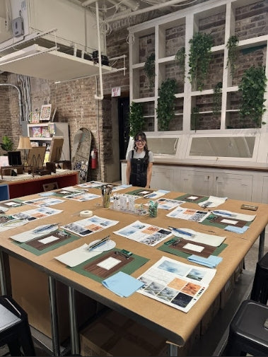 Mini Landscape Painting Workshop with Andressa Poti June 20th and July 19th