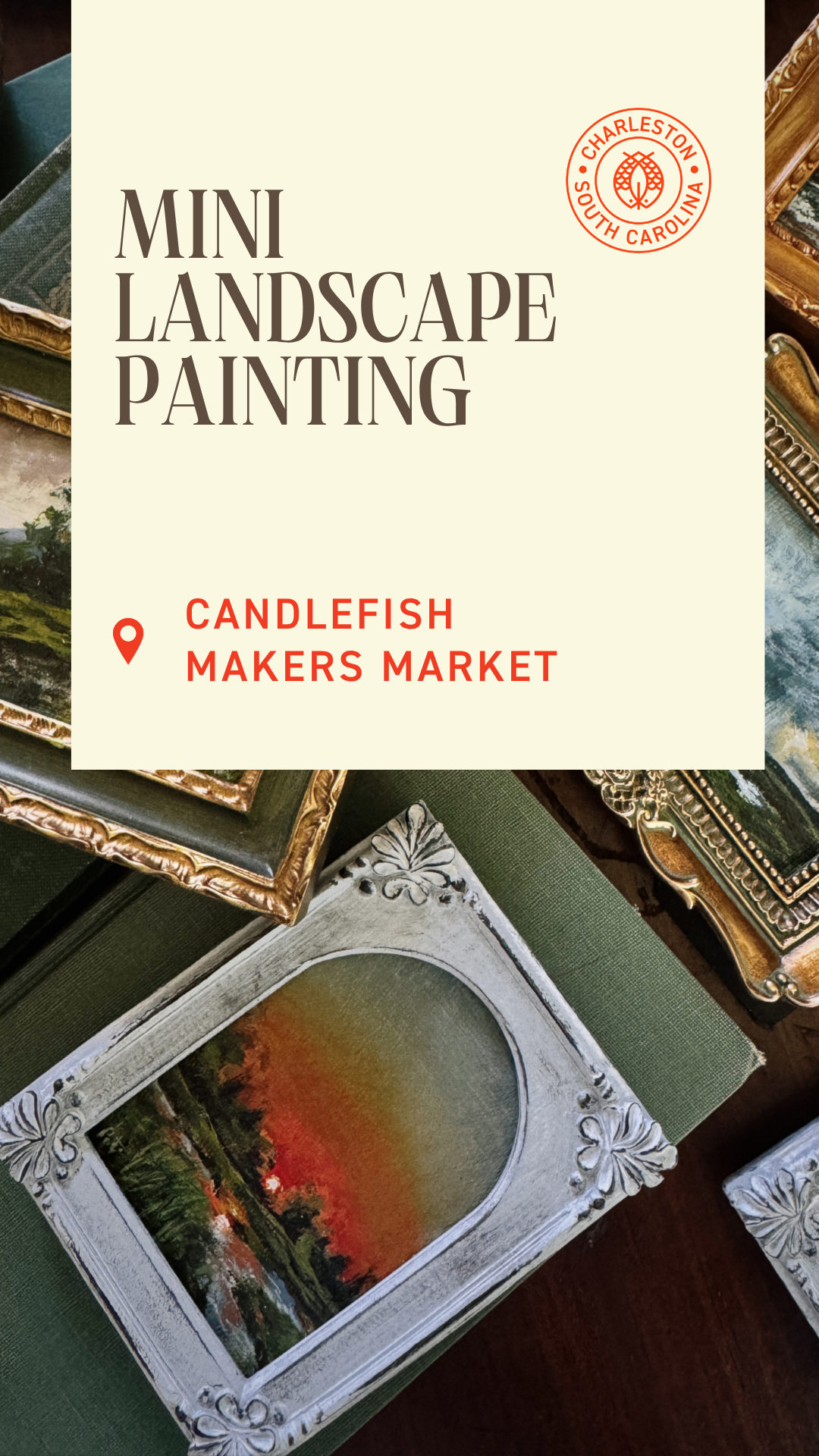 Mini Landscape Painting Workshop with Andressa Poti June 20th and July 19th
