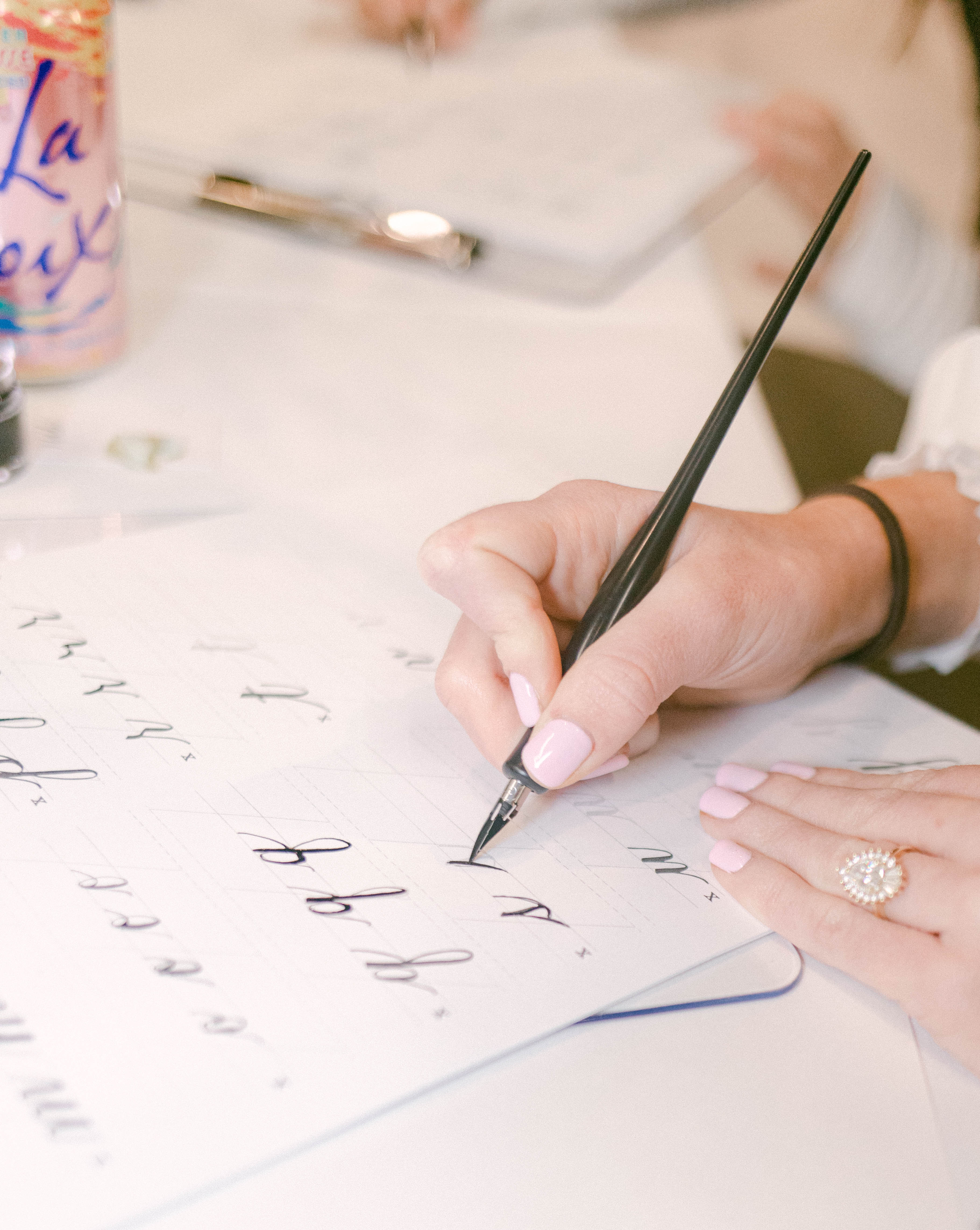 Calligraphy with Gibbs June 25th 5:30pm-8:30pm