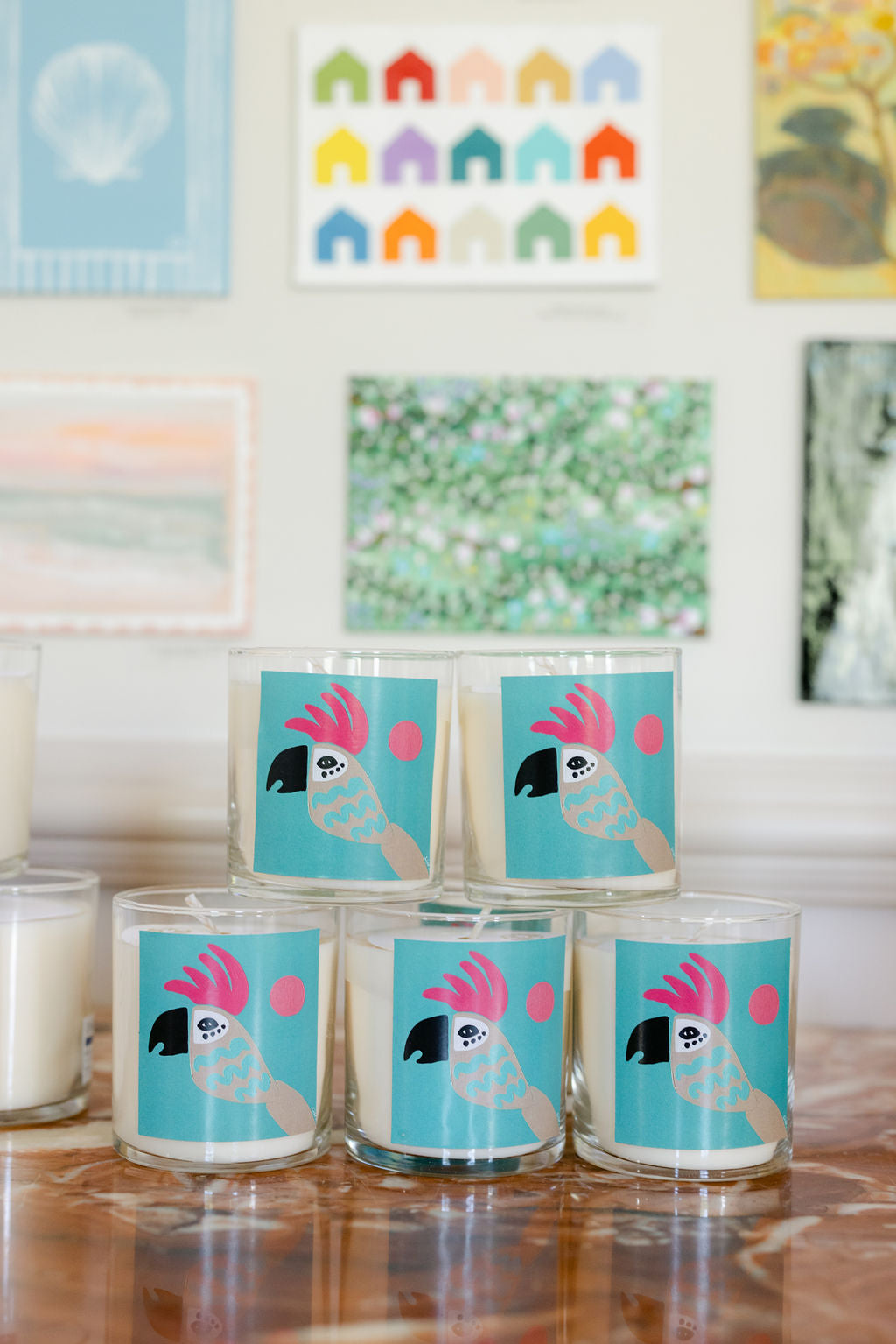 Lisa Kaw Palm Beach Artist Collective Candle