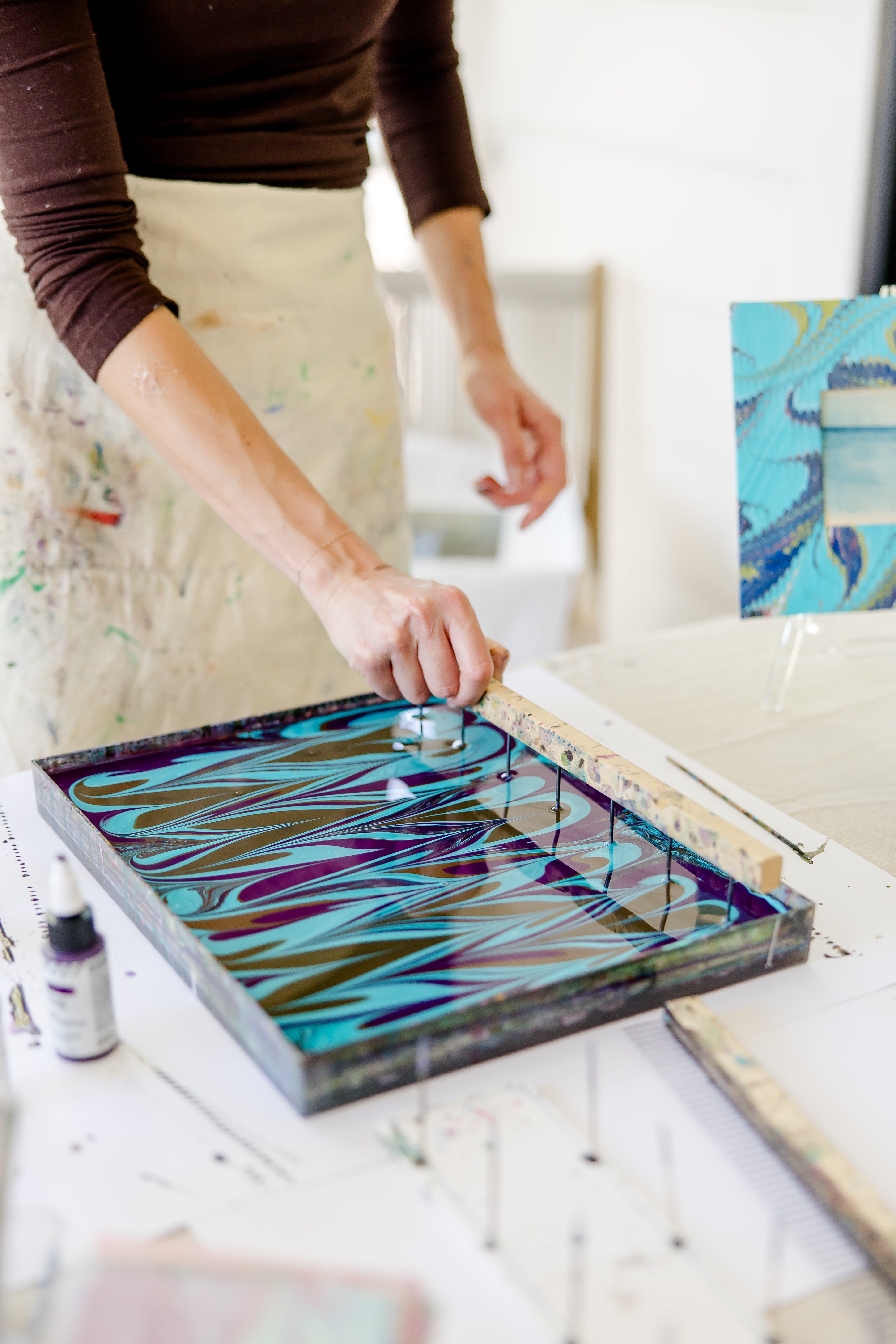 The Art of Ebru: A Marbling Workshop