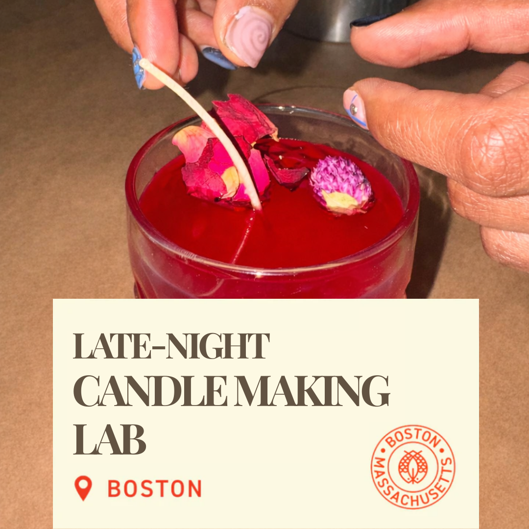 Fridays & Saturdays: Late-Night Candle-Making Lab