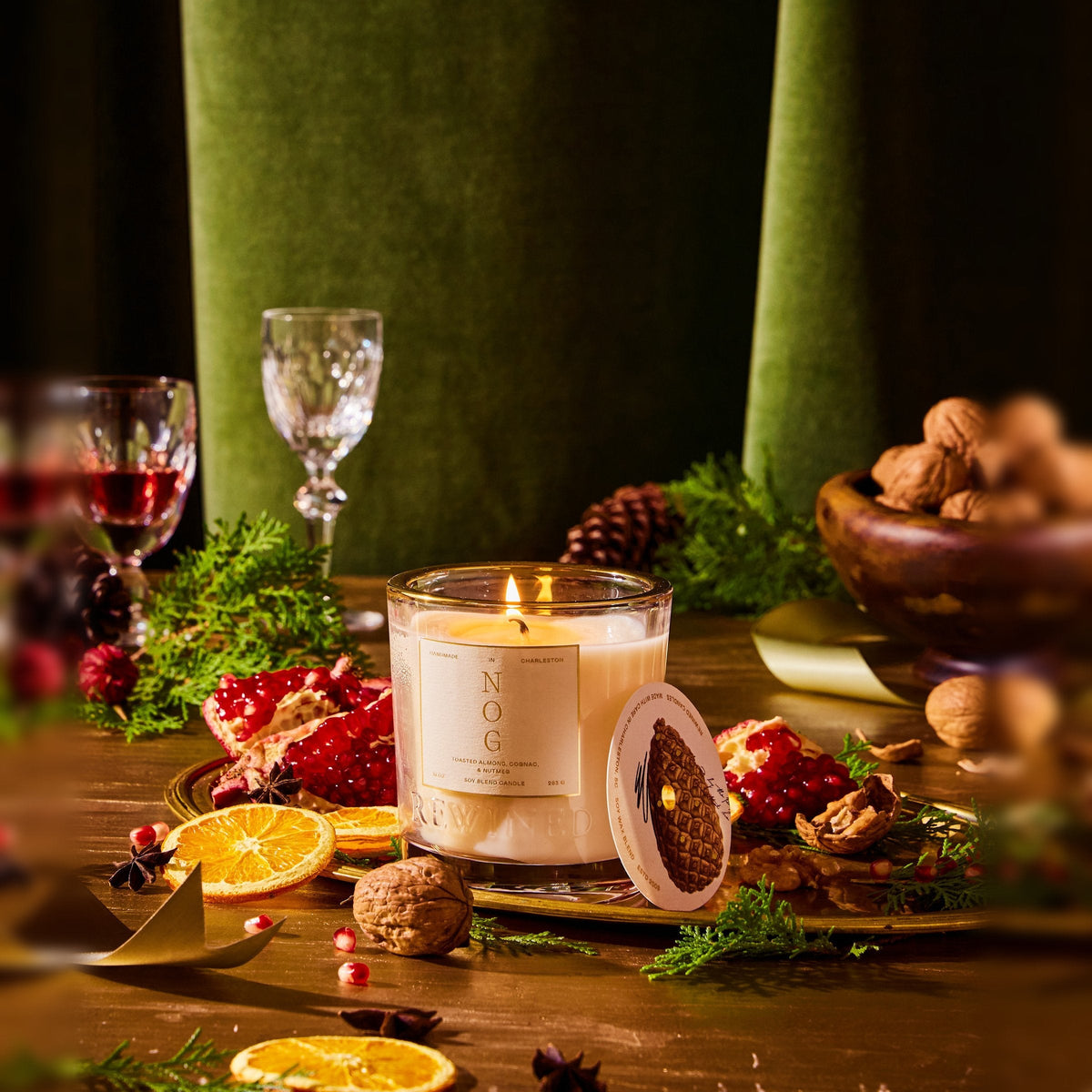 Rewined Nog Candle 6 oz
