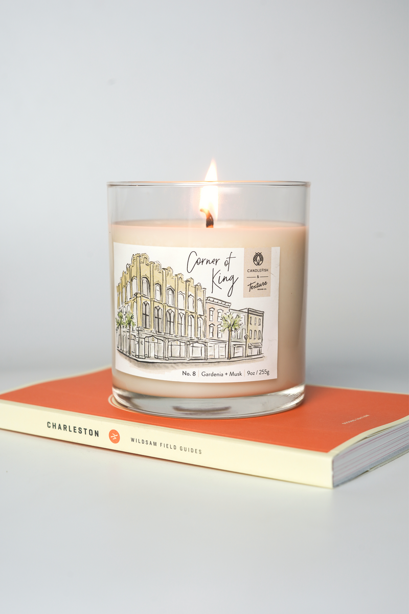 Texture Design Co Candle Corner of King