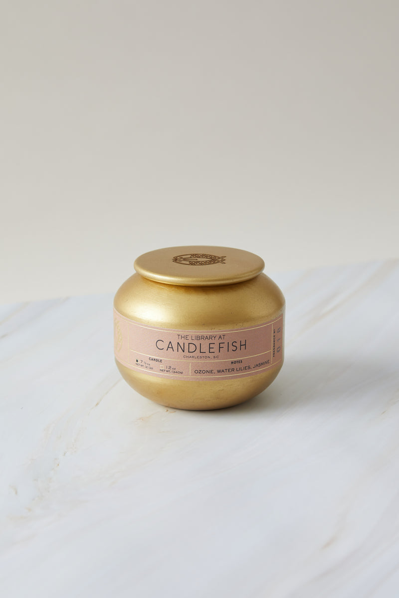 Candlefish No. 18 Gold 7.5oz Tin Candle