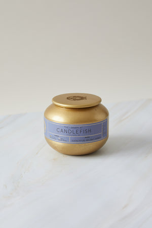 Candlefish No. 76 7.5oz Gold Tin Candle