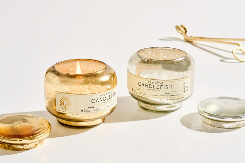 Mercury Bubble Glass Candles