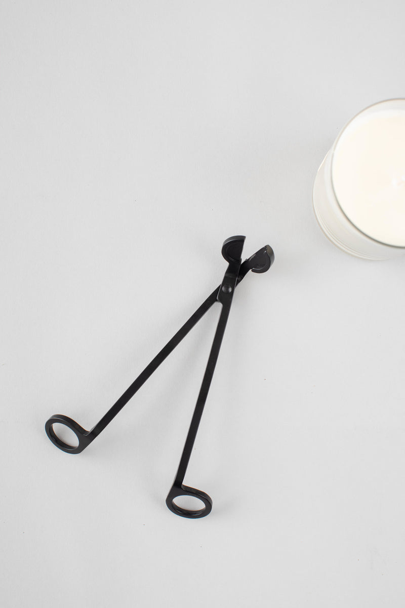 Engraved Matte Black Wick Trimmer Candlefish